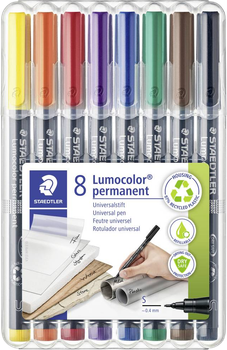 Zestaw markerów permanentnych Staedtler 8 szt (4007817308585)