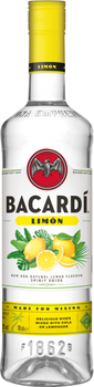 Спиртний напій на основі рому Bacardi Limon 27% 0.7 л (7610113028209)