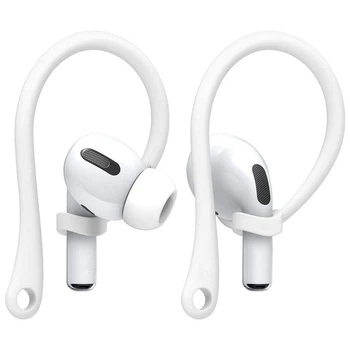 Силіконовий тримач для безпровідних навушників Ear Hooks White