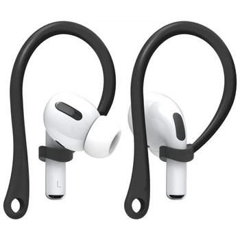 Силіконовий тримач для безпровідних навушників Ear Hooks Black