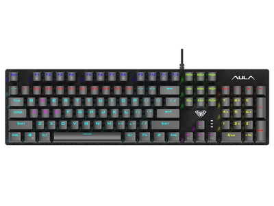 Клавіатура Aula Mountain S2022 Mechanical Black KRGD Blue USB EN/UA (6948391240527)