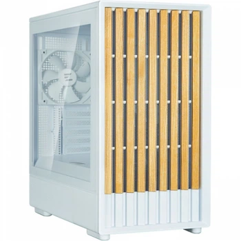 Корпус Zalman p10 Namu, White, Mini Tower, без бп, для Micro atx / Mini itx, 1xType-C / 1xUSB 3.0, макс. cpu - 173 мм / vga - 340 мм, 3x120 мм, боковая панель из закаленного стекла