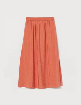 Спідниця H&M Ж1116227 (09764463) колір помаранчевий S
