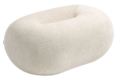 Pufa HOMLA LUNCTA 82 x 52 x 34 cm Ecru 743740 (5906496743740)
