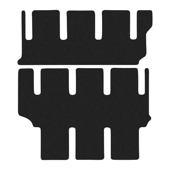 Двошарові килимки Sotra Classic 7mm Black для Volkswagen Multivan (T5-T6)(одні розсувні двері)(2-3 ряд) 2003-2024 (ST 90670-CL-Black)