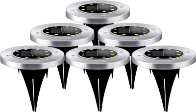 Lampy ogrodowe Ilumen LS-104 solarne 6 szt (5903890622572)