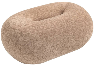 Pufa HOMLA LUNCTA 82 x 52 x 34 cm Beżowy 743757 (5906496743757)