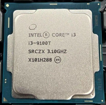 Процесор Intel Core i3-9100T 3.1-3.7GHz 4 ядра, 6MB, DDR4 2666, HD Graphics 630, 35W б/в