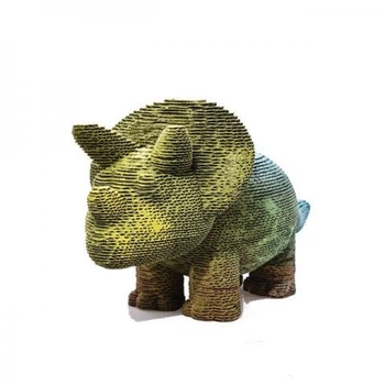 3D Пазл Картонный Daisy Dinosaur Динозавр 154 детали