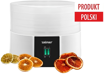 Сушилка для овощей и фруктов Zelmer ZFD 1010 (сделано в Польше) мощная