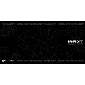 Ігрова поверхня GravaStar Gaming Pad XL (800x400x3мм) Black (GSA8_MPD_R_BLK)