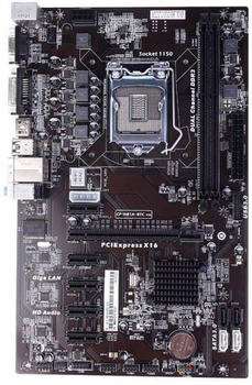 Материнська плата Colorful CF-H81A-BTC V2.0 (CF-H81A-BTC V2.0) (Socket 1150, Intel H81, ATX) Б/в