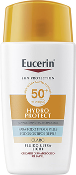 Сонцезахисний флюїд Eucerin Sun protection Light SPF50+ 50 мл (4005800357343)