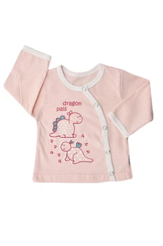 Кофта детская Dragon Pais Бома 0376.93 Трикотаж однотонный пеня, 86р. пудра