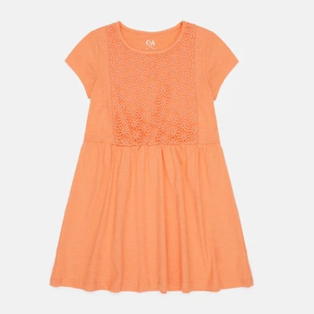 Детское платье для девочки C&A 2191875p13 110 см Оранжевое (KC1000000048516)