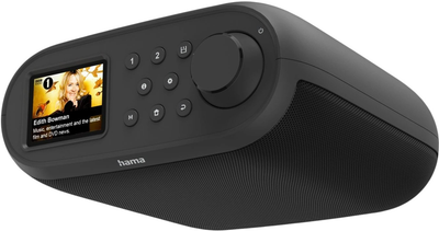 Odbiornik radiowy Hama DIR400 Black (4007249542588)