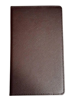 Чехол Book 360 для планшета Samsung Tab E 9.6 2015 / T560 / T561 книжка поворотный подставка PU кожа Коричневый