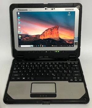 Защищенный нетбук-трансформер Panasonic Toughbook CF-20 MK2 - 10.1" (1920x1200) IPS тачскрин / i5-7Y57 / 8gb / 256gb ssd / Windows 10 Pro, 4G/LTE, Б/у
