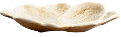 Taca dekoracyjna Homla Edme ceramiczna Beżowa 20 × 20 cm (5906496737725)