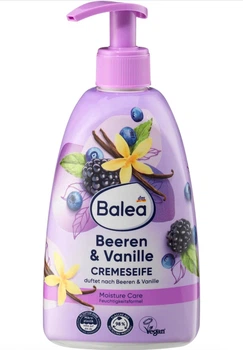 Рідке крем-мило Balea Beeren & Vanilla ягоди & ваніль дозатор 500 мл