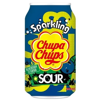 Напій газований Chupa Chups Blueberry 345 мл