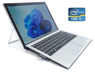 Ультратбук-трансформер HP Elite x2 1013 G3 / 13" (3000x2000) IPS Touch / Intel Core i5-8250U (4 (8) ядра по 1.6 - 3.4 GHz) / 8 GB DDR4 / 256 GB SSD / Intel UHD Graphics 620 / WebCam б/у