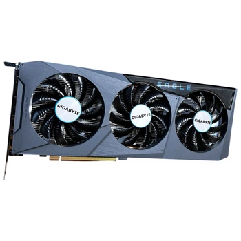 Дискретная видеокарта Gigabyte Radeon RX 6600 Eagle, 8 GB GDDR6, 128-bit / 2x HDMI, 2x DisplayPort / (GV-R66EAGLE-8GD) б/у
