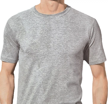 Футболка мужская хлопок Alarix (5XL-56) серая
