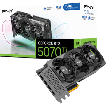 Видеокарта PNY GeForce RTX 5070 Ti OC 16GB (VCG5070T16TFXPB1-O) EU [125930]