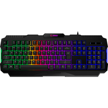 Клавіатура MSI Forge GK100 Black UA [135196]