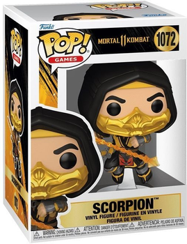 Фігурка Funko pop! Skorpion (Mortal Kombat 11) 11 см 1072 (80305) (889698803052)