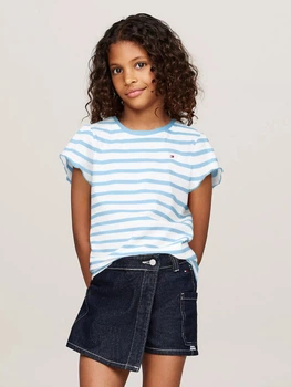 Детская футболка для девочки Tommy Hilfiger 373946095 98 см Белая (1159833554)