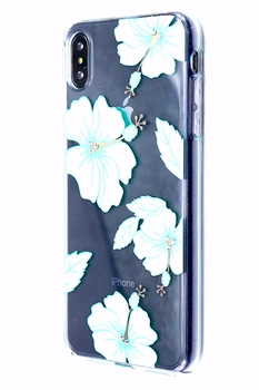 Чохол-накладка Devia Blossom Series Crystal Case для iPhone Xs Max Green (6938595317682)
