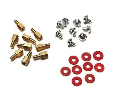 Шестигранна ніжка М3*6х6 мм кріплення для материнської плати, 3х9шт комплект (00022)