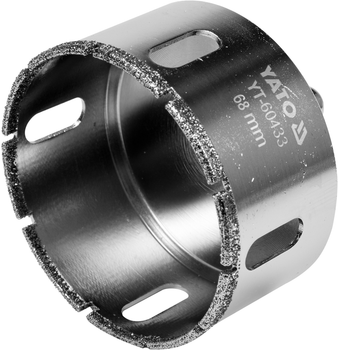 Wiertło koronowe diamentowe do gresu i ceramiki YATO 68 mm (YT-60433)