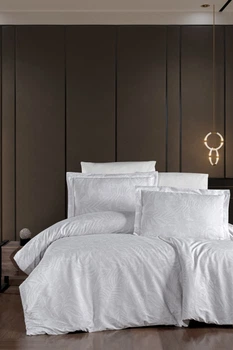 Постельное белье First Choice Cotton Satin 200 х 220 см Lucas White