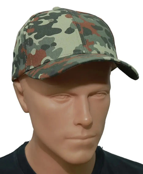 Бейсболка тактическая Mil-tec Flecktarn камуфляжная (12315021)