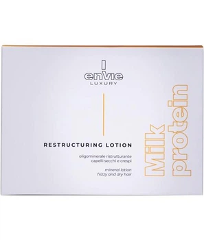 Реструктуруючі ампули для волосся Envie, Luxury Milk Protein Restructuring Mineral Lotion 10x10 мл~