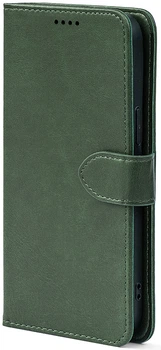Чохол-книжка Crazy Horse Clasic для Poco M7 Pro 5G Dark Green (Front) (66060)