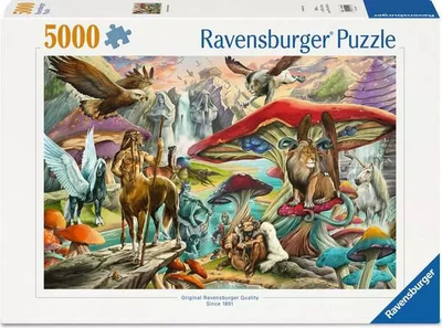 Пазл 2D Ravensburger Гриби 5000 деталей 12001421 (4005555014218)