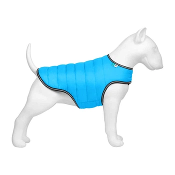 Курточка-накидка для собак AiryVest, XS, B 33-41 см, С 18-26 см голубой