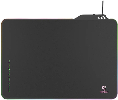 Ігровий килимок для миші Vertux FluxPad RGB Black (MPDFLUXPAD)