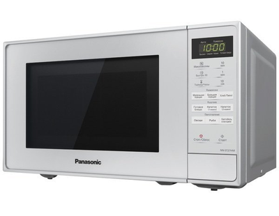 Panasonic Мікрохвильова піч, 20л, 800Вт, дисплей, білий