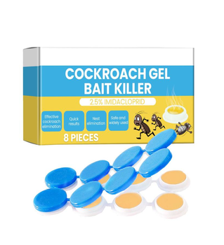 Ловушки от тараканов Jue Fish Cockroach gel bait killer, 8 шт/уп (X-1888)
