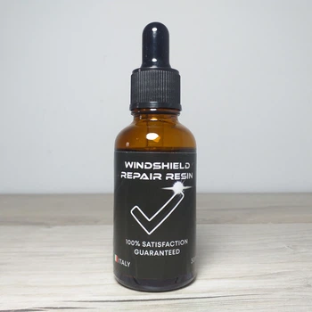 Полимер для ремонта стекла Windshield Repair Resin, 30 мл – заполняет трещины и сколы (DX-654)