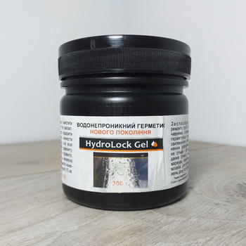 Водонепроникний герметик нового покоління HydroLock Gel, 300 г – захист від вологи (DX-297)