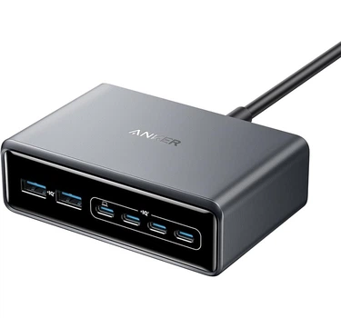 СЗУ Anker Prime Charger 200W, 6 Ports, GaN (A2683341)