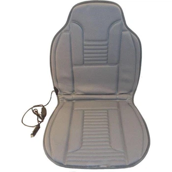 Накидка на сидіння з підігрівом (регулятор) 12V 35/45W 100x50см сіра Elegant EL 100 577