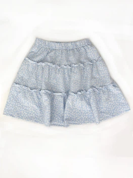 Юбка H&M 158 164см голубой цветы 2011164326