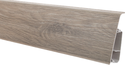 Плінтус підлоговий пластиковий Salag Lima 96 Cambridge Oak 22x72x2500